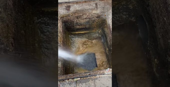 limpieza de arqueta de aguas residuales